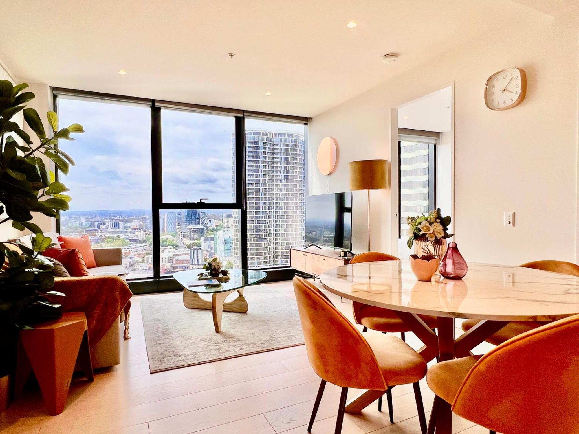 Highrise Best Location 2 Bedrooms & 2 Bathrooms メルボルン エクステリア 写真